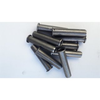 Rohrnieten aus Stahl 0,8 x 10 x 28mm 1000 St / Karton